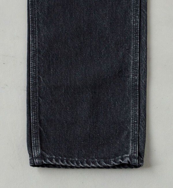 SHIPS for women「SHIPS NINE CASE:ナロー デニム（ブラック）」|デニム|