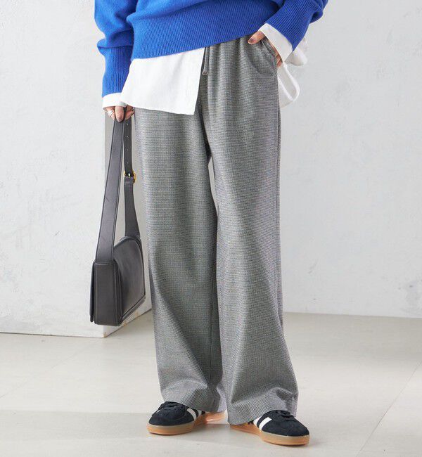 SHIPS for women「〈手洗い可能〉両面起毛 ドロスト パンツ」|その他|