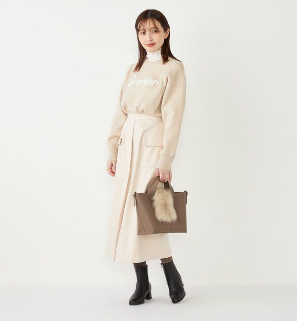 SHIPS Colors 「SHIPS Colors:〈手洗い可能〉TR 起毛 ストレッチ ポケット スカート◇」|スカート|