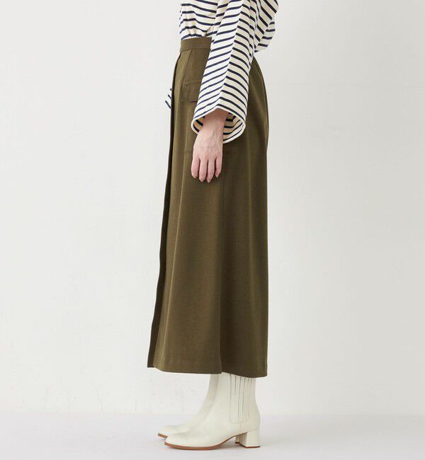 SHIPS Colors 「SHIPS Colors:〈手洗い可能〉TR 起毛 ストレッチ ポケット スカート◇」|スカート|