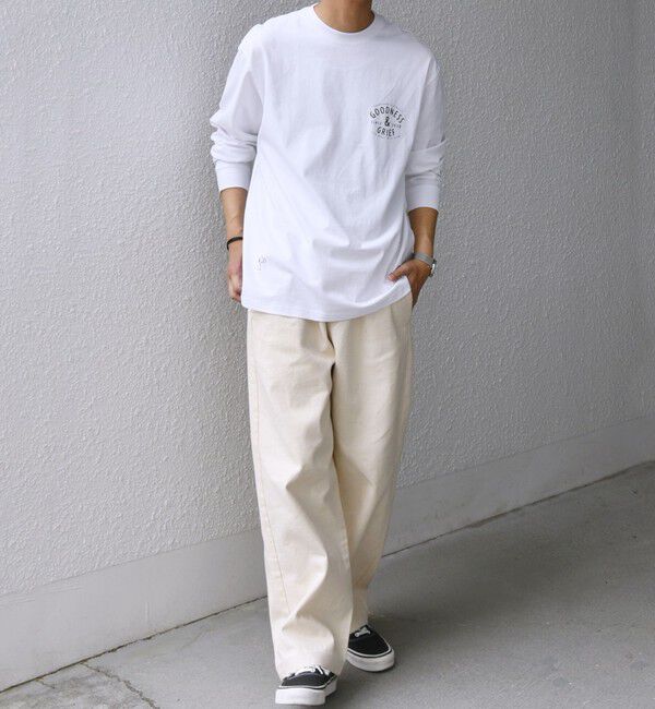 SHIPS any「SHIPS any: Cone Denim フリーサイズ キャンバス デニム イージーパンツ◇」|デニム|