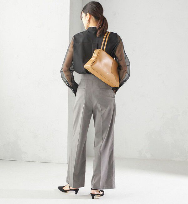 SHIPS for women「〈洗濯機可能〉マルチ ファンクション ワイド スラックス」|その他|