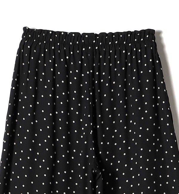 SHIPS for women「〈手洗い可能〉ドット / 無地 タック ギャザー ワイド パンツ」|その他|