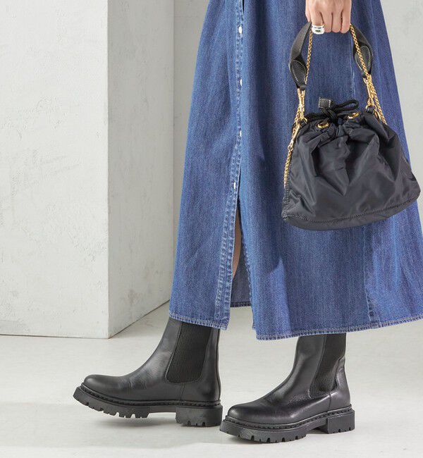 SHIPS for women「CRUZA: サイド ゴア ブーツ」|ショートブーツ|