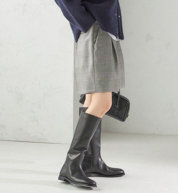 SHIPS for women「〈手洗い可能〉ウォッシャブル ウール チェック ハーフ パンツ」|その他|