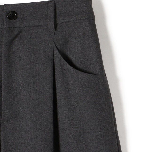 SHIPS for women「〈手洗い可能〉ソフィー ツイル ストレッチ ポケット デザイン パンツ」|スラックス|