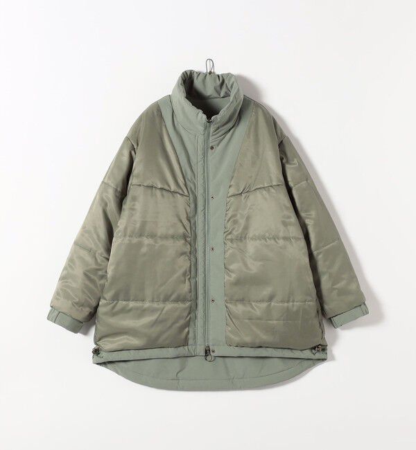 quaranciel「quaranciel:〈撥水加工〉中綿 スタンドカラー ダブル ジップ モンスター コート」|その他|