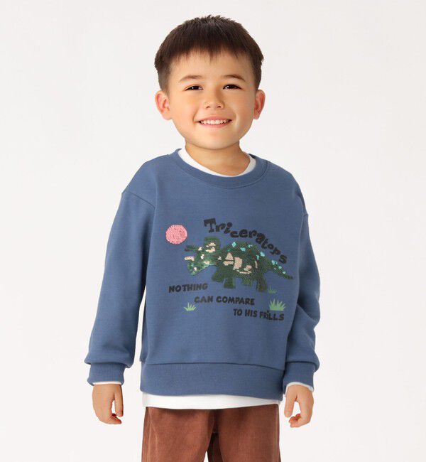 SHIPS Colors 「SHIPS Colors:100～130cm / スパンコール スウェット◇」|スウェット・ジャージ|