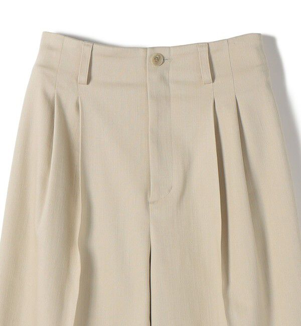 SHIPS for women「〈手洗い可能〉ヴィンテージ ライク デニム タック パンツ」|その他|