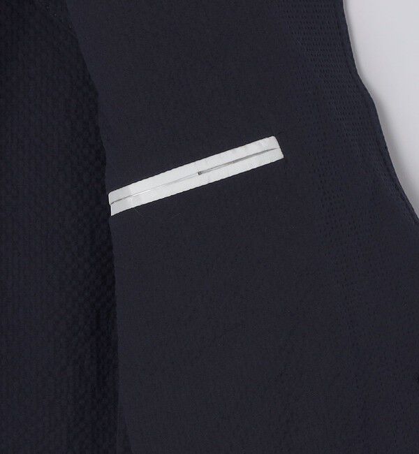 SHIPS「【SHIPS別注】Errico Formicola: コットン シアサッカー ジャケット」|テーラードジャケット|