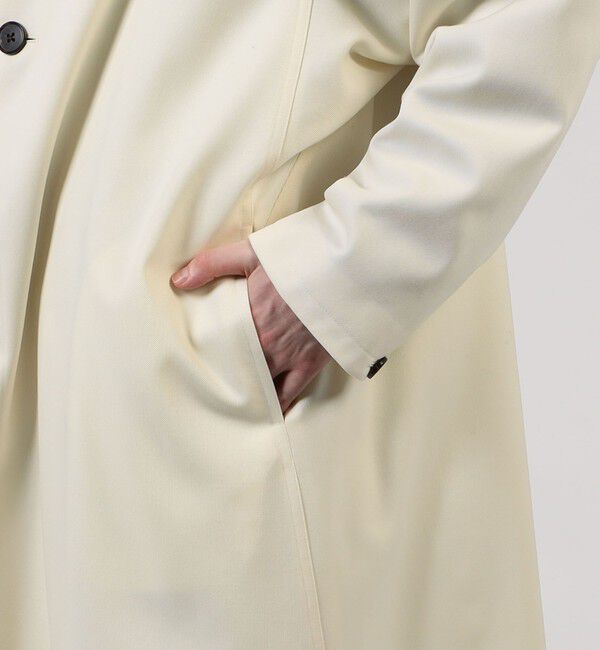 CABaN「ウールギャバジン スタンドカラーコート」|ステンカラーコート|