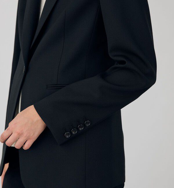 DES PRES「ポリエステルウールバラシャ ノッチドラペルジャケット」|テーラードジャケット|
