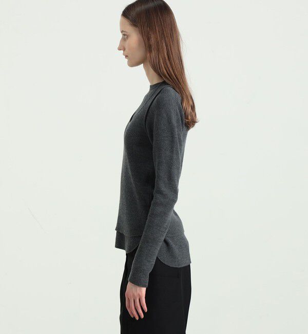 BACCA「ウールワッフル ジャージータンクトップ」|Tシャツ・カットソー|