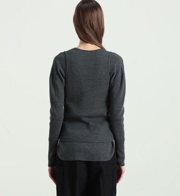 BACCA「ウールワッフル ジャージータンクトップ」|Tシャツ・カットソー|