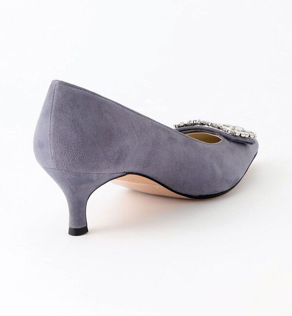 TOMORROWLAND GOODS「TOMORROWLAND スエードビジューパンプス」|パンプス|