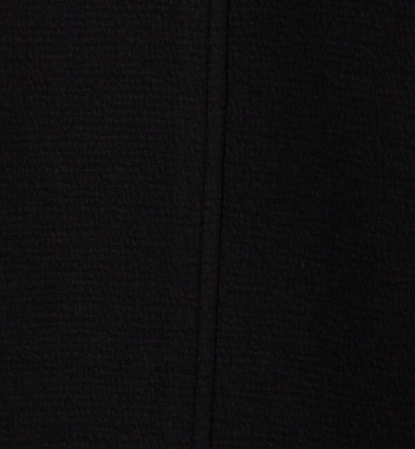 CABaN「CABaN ウールコットンダブルフェイス カラーレスジャケット」|ノーカラーコート|