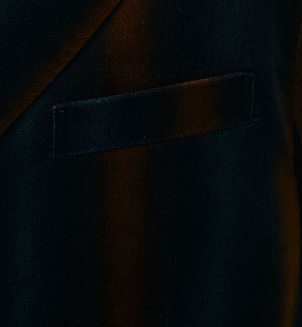 CABaN「CABaN ベロア グラデーションストライプ テーラードジャケット」|テーラードジャケット|