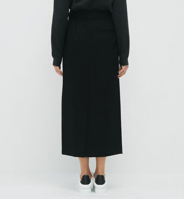 CABaN「ウールギャバジン グルカスカート」|スカート|