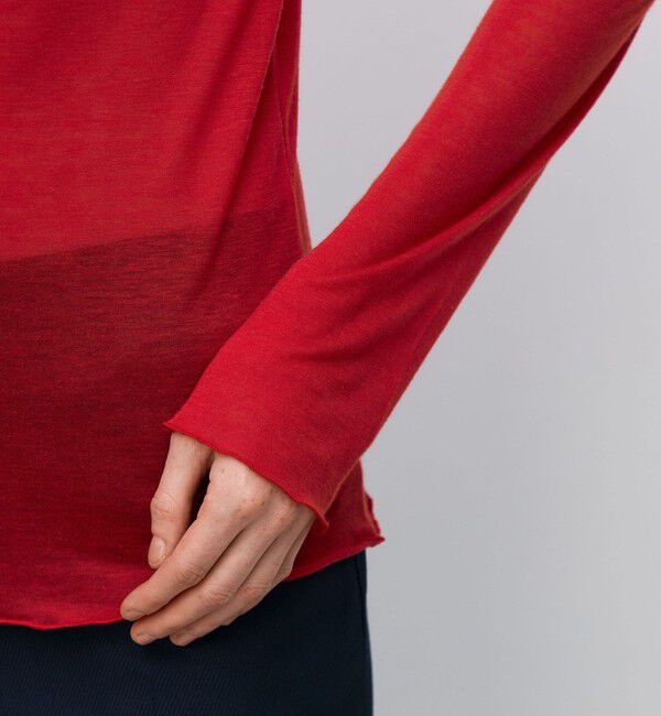 BACCA「テンセルシルク ベーシックカットソー」|Tシャツ・カットソー|