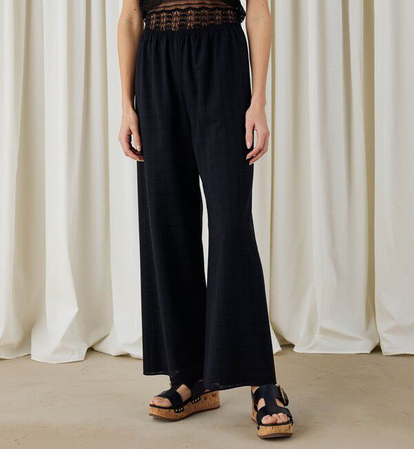 DES PRES「アキハチェックウール リラックスパンツ」|その他|