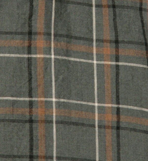 GALERIE VIE「ランダムリネン オープンカラーシャツ」|シャツ・ブラウス|