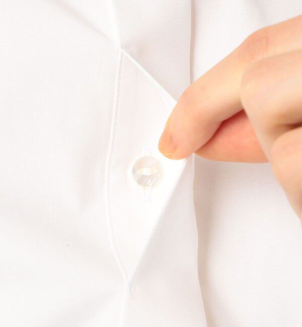 TOMORROWLAND collection「スクエアドットエンブロイダリー ハーフスリーブブラウス」|シャツ・ブラウス|