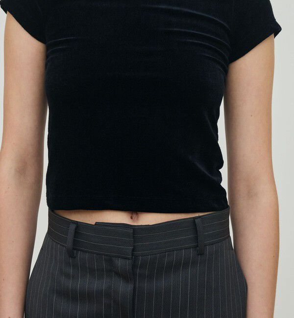 DES PRES「ブライトベロア ミニTシャツ」|Tシャツ・カットソー|