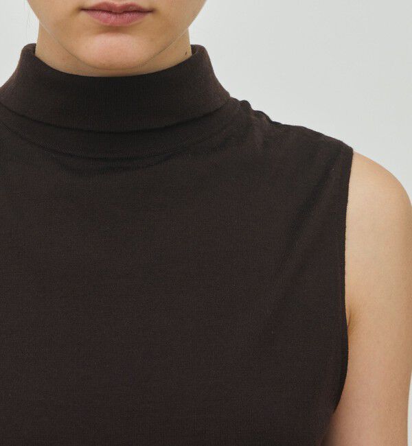 DES PRES「ウーステッドウール ノースリーブプルオーバー」|ニット・セーター|