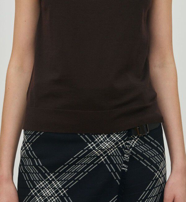 DES PRES「ウーステッドウール ノースリーブプルオーバー」|ニット・セーター|