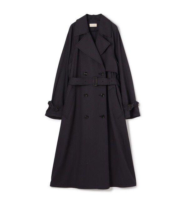 DES PRES「ハイツイストギャバジン トレンチコート」|トレンチコート|17 チャコールグレー