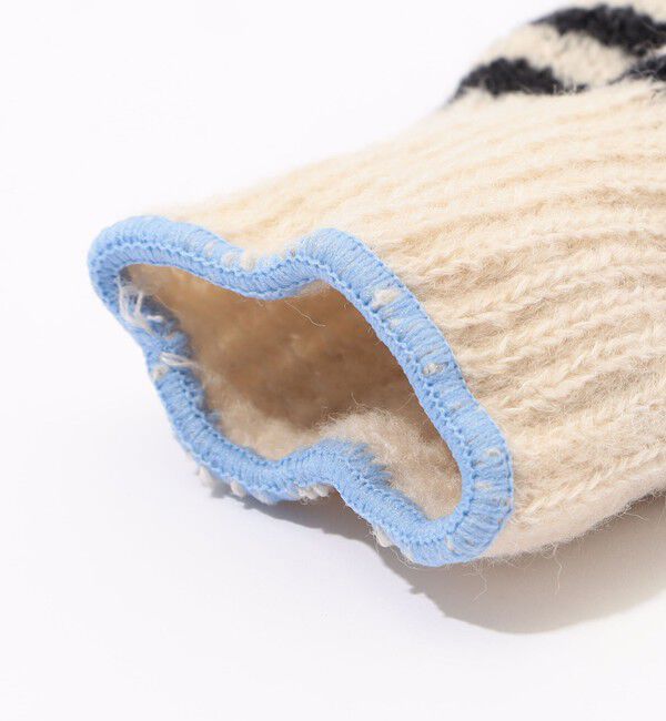 TOMORROWLAND GOODS「TEMBEA GUNTE BORDER グローブ」|手袋|