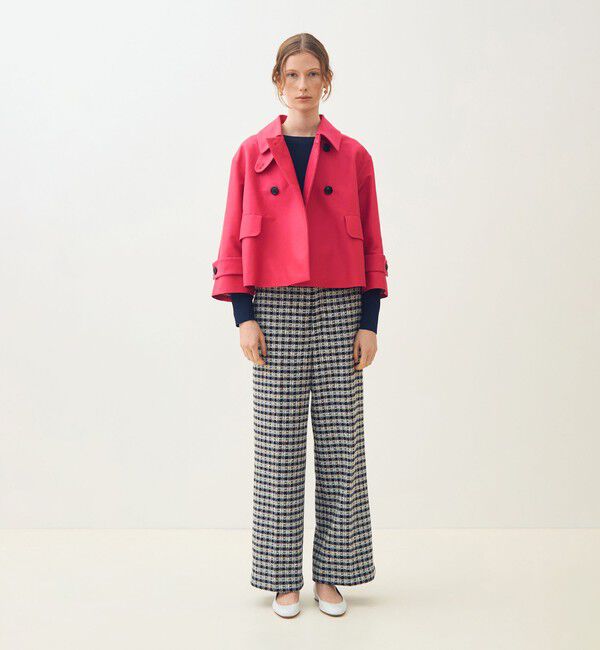 TOMORROWLAND collection「コットンシルクグログラン トラペーズジャケット」|その他|