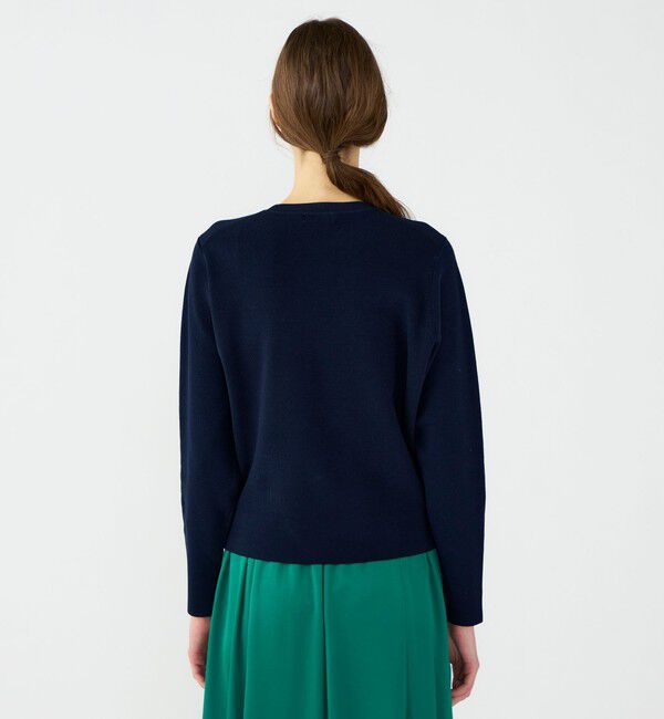 Ballsey「パールコンビ ポケットプルオーバー」|ニット・セーター|