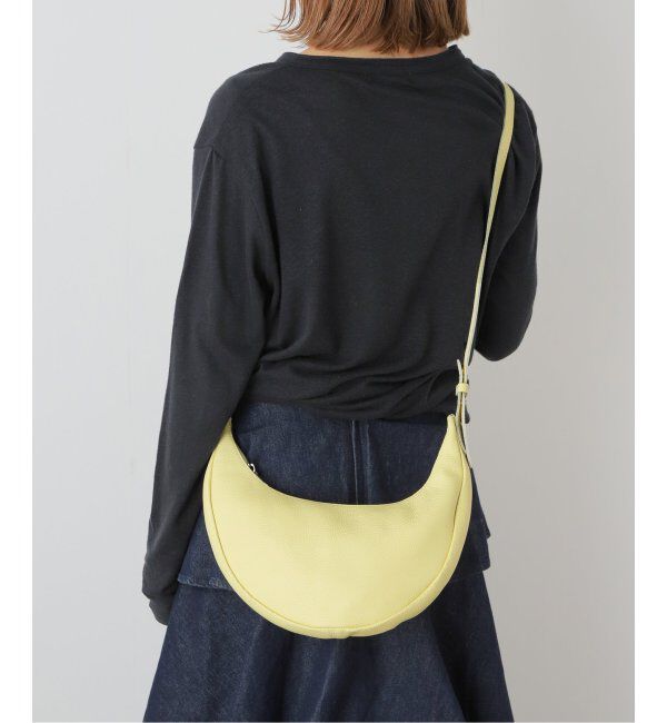  「【blancle/ ブランクレ】S.LETHER 2WAY MOON BAG limited」|ショルダー・メッセンジャー|