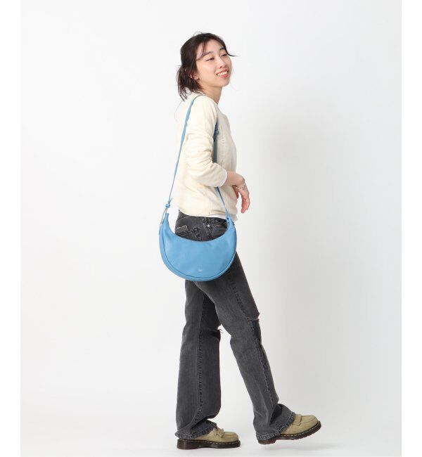  「【blancle/ ブランクレ】S.LETHER 2WAY MOON BAG limited」|ショルダー・メッセンジャー|