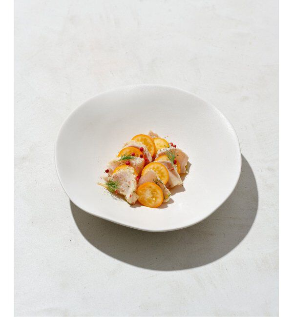 journal standard Furniture「【NR CERAMICS/エヌアールセラミック】 HIN LOW BOWL　ボウル 21.5cm」|食器・キッチングッズ|ホワイト