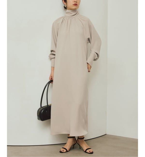 VERMEIL par iena「《追加2》NEW 2WAY ボウタイワンピース」|ワンピース|ベージュ