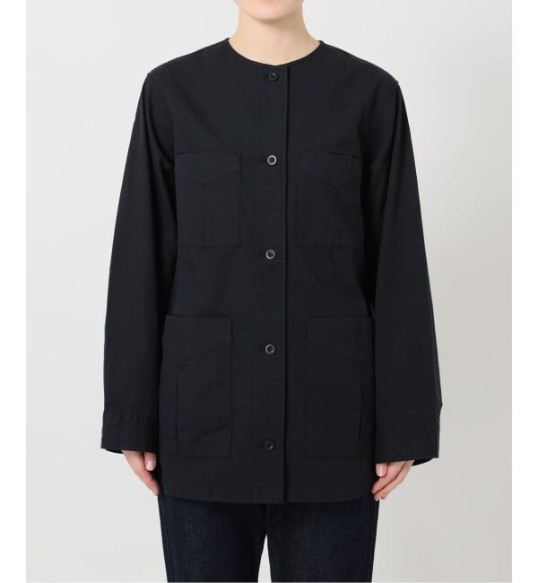 SLOBE IENA「《追加》ノーカラーサファリブルゾン」|その他|