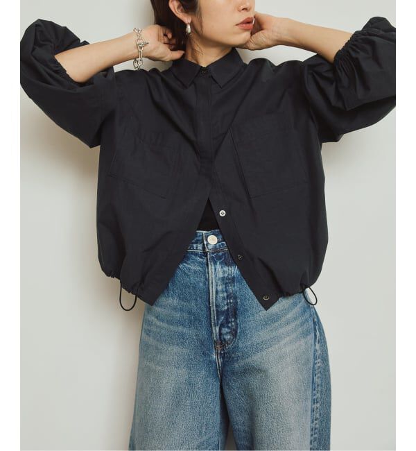 VERMEIL par iena「Drawstring シャツ」|シャツ・ブラウス|