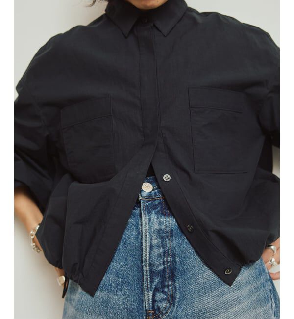 VERMEIL par iena「Drawstring シャツ」|シャツ・ブラウス|