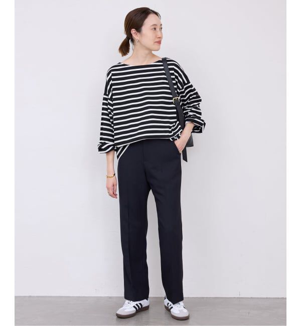 SLOBE IENA「LE MINOR/ルミノア SLOBE別注 ビッグボーダロンTEE」|Tシャツ・カットソー|