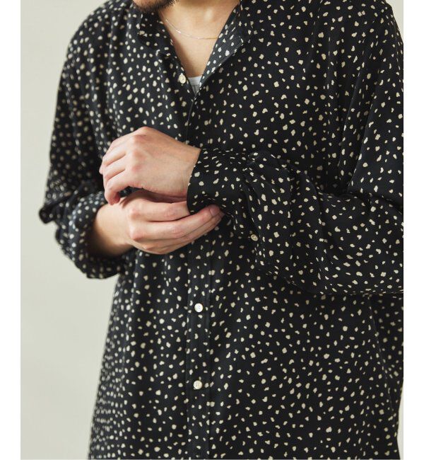 EDIFICE「パターンデシンスタンドカラーシャツ」|シャツ・ブラウス|