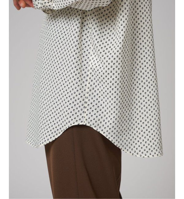 EDIFICE「パターンデシンスタンドカラーシャツ」|シャツ・ブラウス|