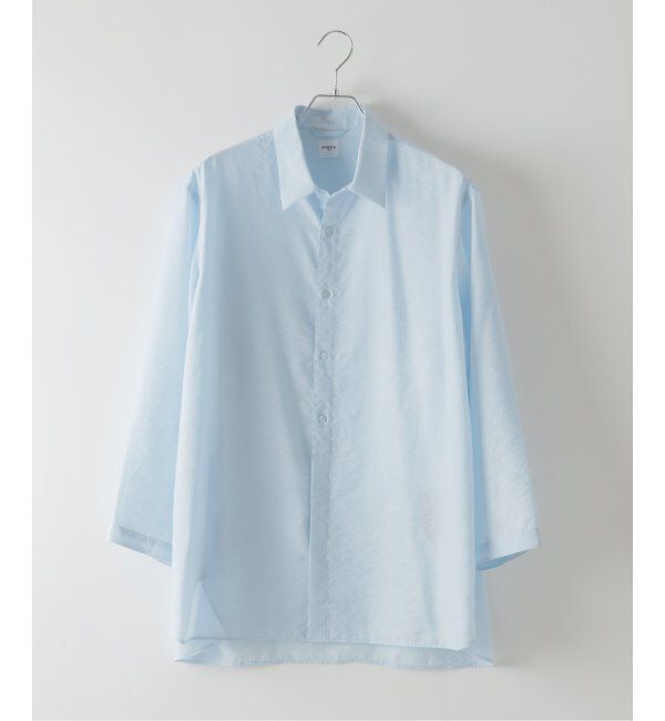 EDIFICE「シアー バンブー 8分袖 レギュラーシャツ」|シャツ・ブラウス|