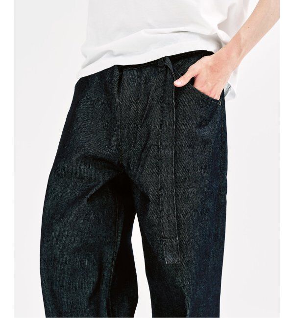 417 EDIFICE「LEVI&rsquo;S(R)/リーバイス(R) 別注 TWISTED BELTED デニムパンツ L30」|デニム|