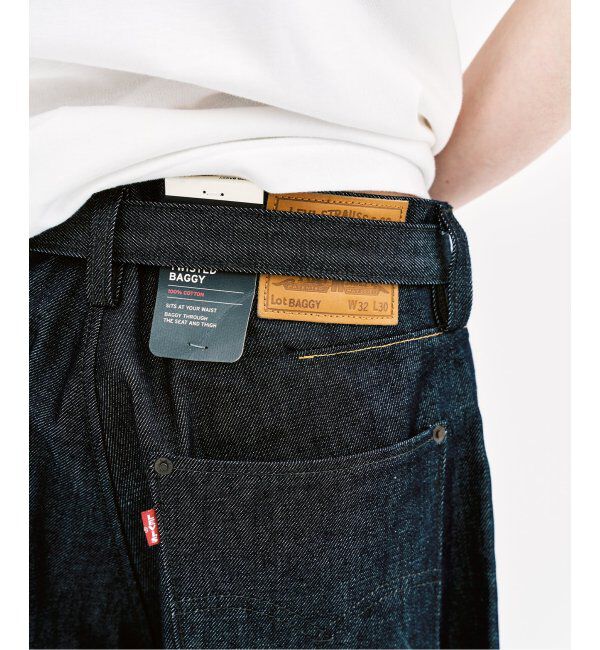 417 EDIFICE「LEVI&rsquo;S(R)/リーバイス(R) 別注 TWISTED BELTED デニムパンツ L30」|デニム|