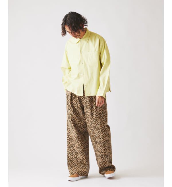 JOURNAL STANDARD relume「UNIVERSAL OVERALL / ユニバーサルオーバーオール 別注 1タック ワイドパンツ」|チノ|