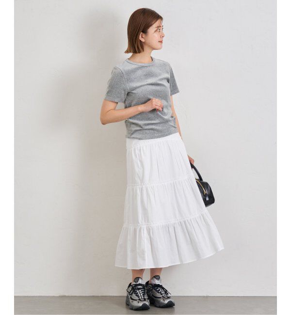 U by SPICK&SPAN「コットンベロアTEE」|Tシャツ・カットソー|