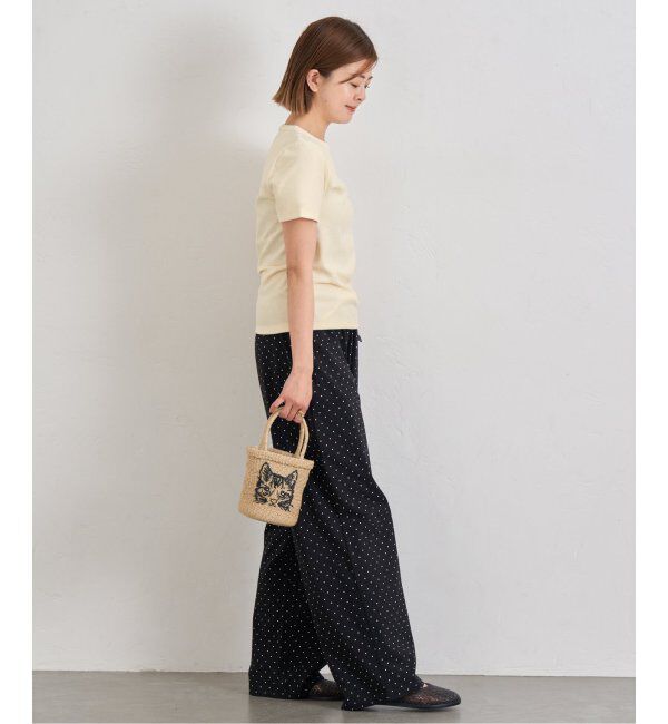 U by SPICK&SPAN「コットンベロアTEE」|Tシャツ・カットソー|