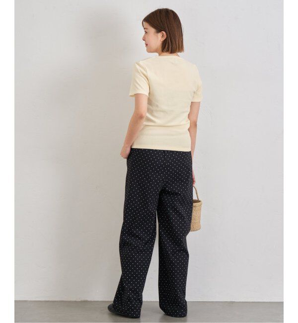 U by SPICK&SPAN「コットンベロアTEE」|Tシャツ・カットソー|